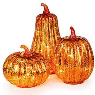 KI Store Glass Pumpkin